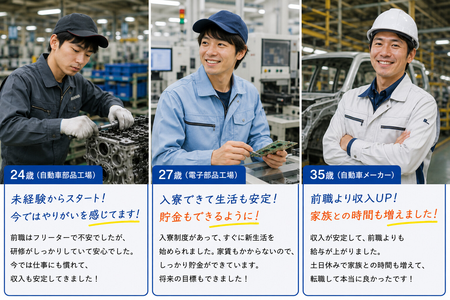 利用者の声